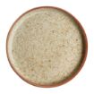 Picture of Olympia Canvas Flat Round Plates Wheat 180mm (6 Pack)