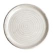 Picture of Olympia Canvas Small Rim Round Plates Murano White 180mm (6 Pack)