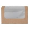 Picture of Colpac Compostable Kraft Sandwich Packs With PLA Window (500 pack)