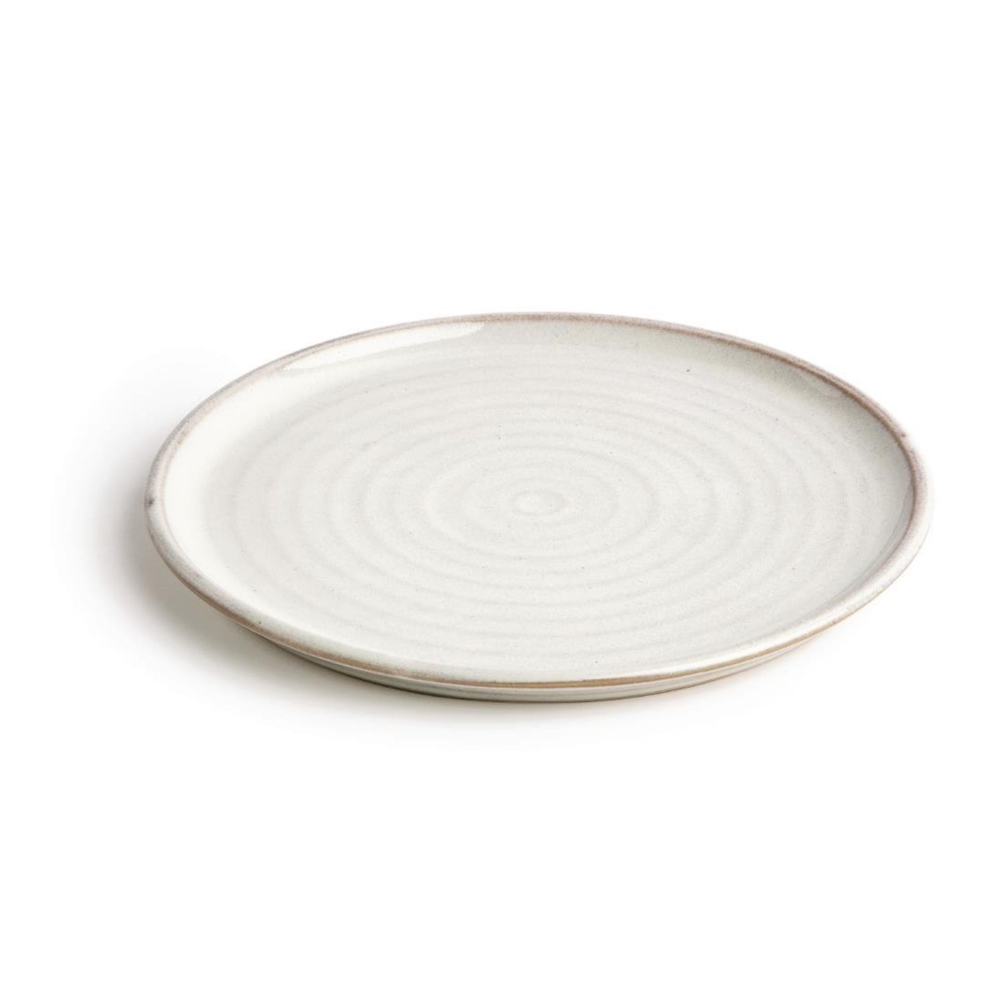 Picture of Olympia Canvas Small Rim Round Plates Murano White 265mm (6 Pack)