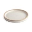 Picture of Olympia Canvas Flat Round Plates Murano White 180mm (6 Pack)