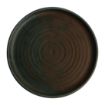Picture of Olympia Canvas Small Rim Round Plates Green Verdigris 265mm (6 Pack)