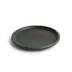 Picture of Olympia Canvas Small Rim Round Plates Green Verdigris 180mm (6 Pack)