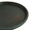 Picture of Olympia Canvas Small Rim Round Plates Green Verdigris 180mm (6 Pack)