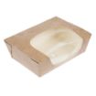 Picture of Colpac Zest Compostable Kraft Medium Salad Box 825ml/29oz (250 pack)