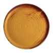 Picture of Olympia Canvas Small Rim Round Plates Sienna Rust 265mm (6 Pack)