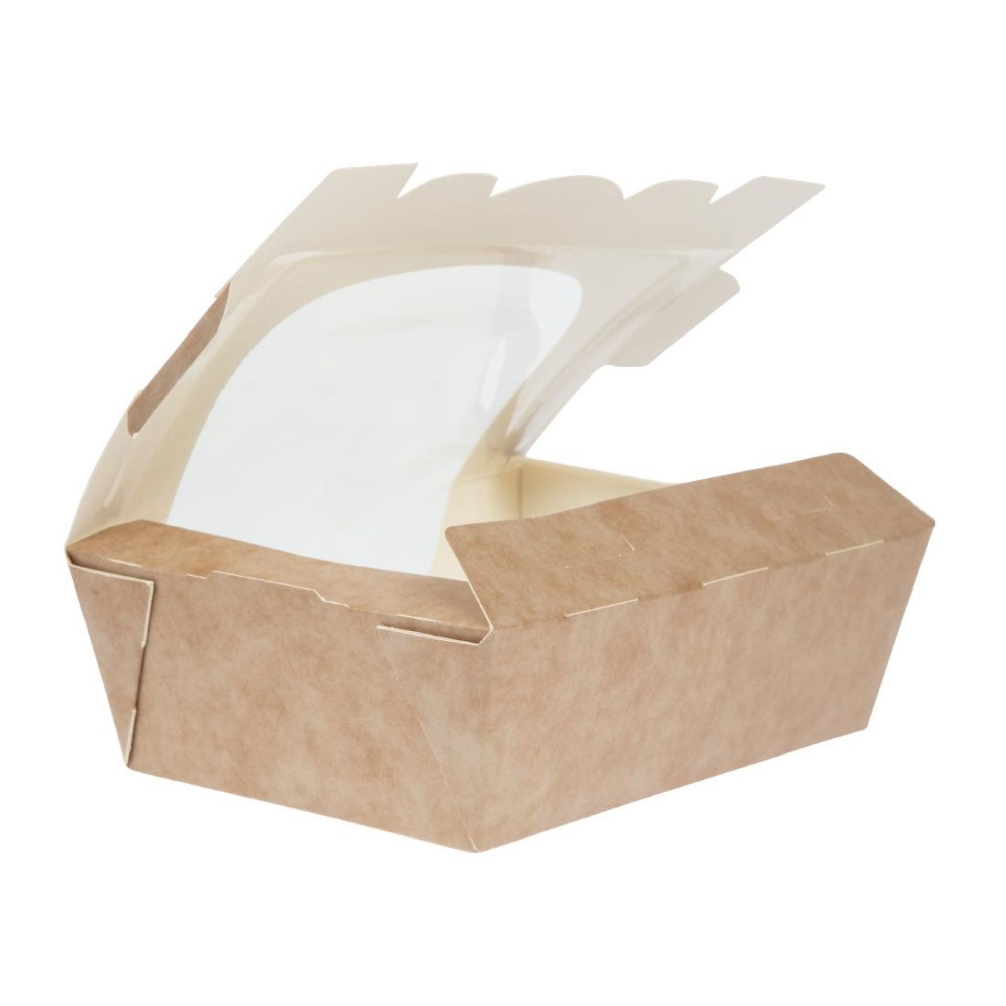 Picture of Colpac Zest Compostable Kraft Medium Salad Box 825ml/29oz (250 pack)
