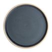 Picture of Olympia Canvas Flat Round Plates Blue Granite 180mm (6 Pack)