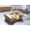 Picture of Colpac Zest Compostable Kraft Medium Salad Box 825ml/29oz (250 pack)