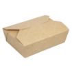 Picture of Colpac Recyclable Kraft Microwaveable Food Boxes 1950ml / 68oz (200 pack)