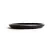 Picture of Olympia Canvas Small Rim Round Plates Delhi Black 180mm (6 Pack)