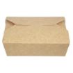 Picture of Colpac Recyclable Kraft Microwaveable Food Boxes 1950ml / 68oz (200 pack)