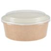 Picture of Colpac Recyclable Kraft Salad Pots With Lid Large 1300ml (150 pack)