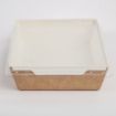 Picture of Colpac Fuzione Recyclable Paperboard Food Trays With Lid 1000ml / 35oz