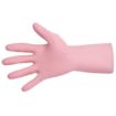Picture of MAPA Vital 115 Liquid-Proof Light-Duty Janitorial Gloves Pink Large