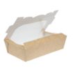 Picture of Colpac Recyclable Kraft Tuck-Top Salad Boxes With Window 1000ml (200 pack)