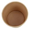 Picture of Colpac Recyclable Kraft Microwavable Soup Cups 450ml / 16oz (500 pack)
