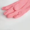 Picture of MAPA Vital 115 Liquid-Proof Light-Duty Janitorial Gloves Pink Large