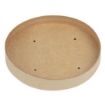 Picture of Colpac Recyclable Kraft Microwavable Soup Cup Lids 450ml (500 pack)
