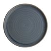 Picture of Olympia Canvas Small Rim Round Plates Blue Granite 265mm (6 Pack)