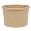 Picture of Colpac Recyclable Kraft Microwavable Soup Cups 225ml (500 pack)