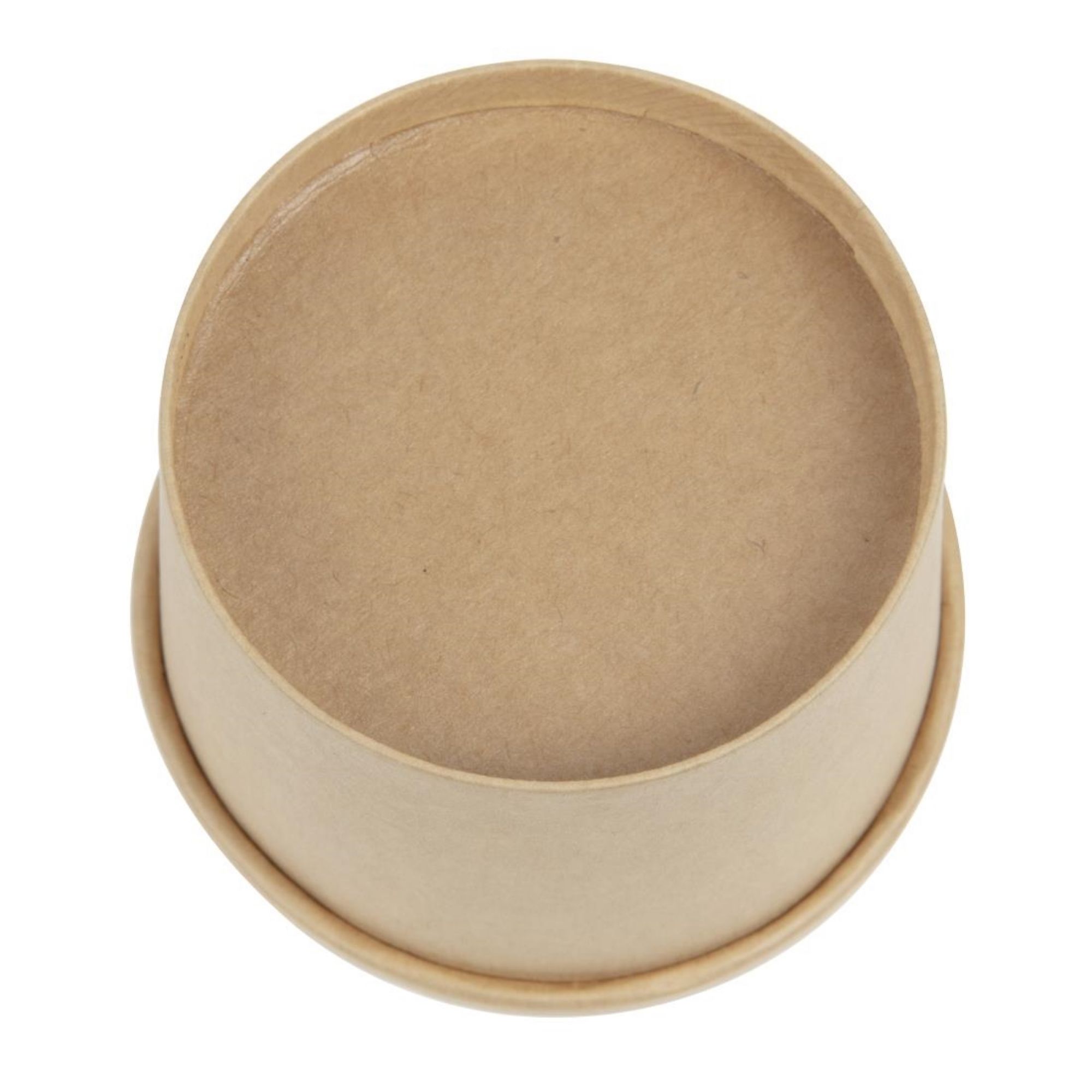 Picture of Colpac Recyclable Kraft Microwavable Soup Cups 225ml (500 pack)