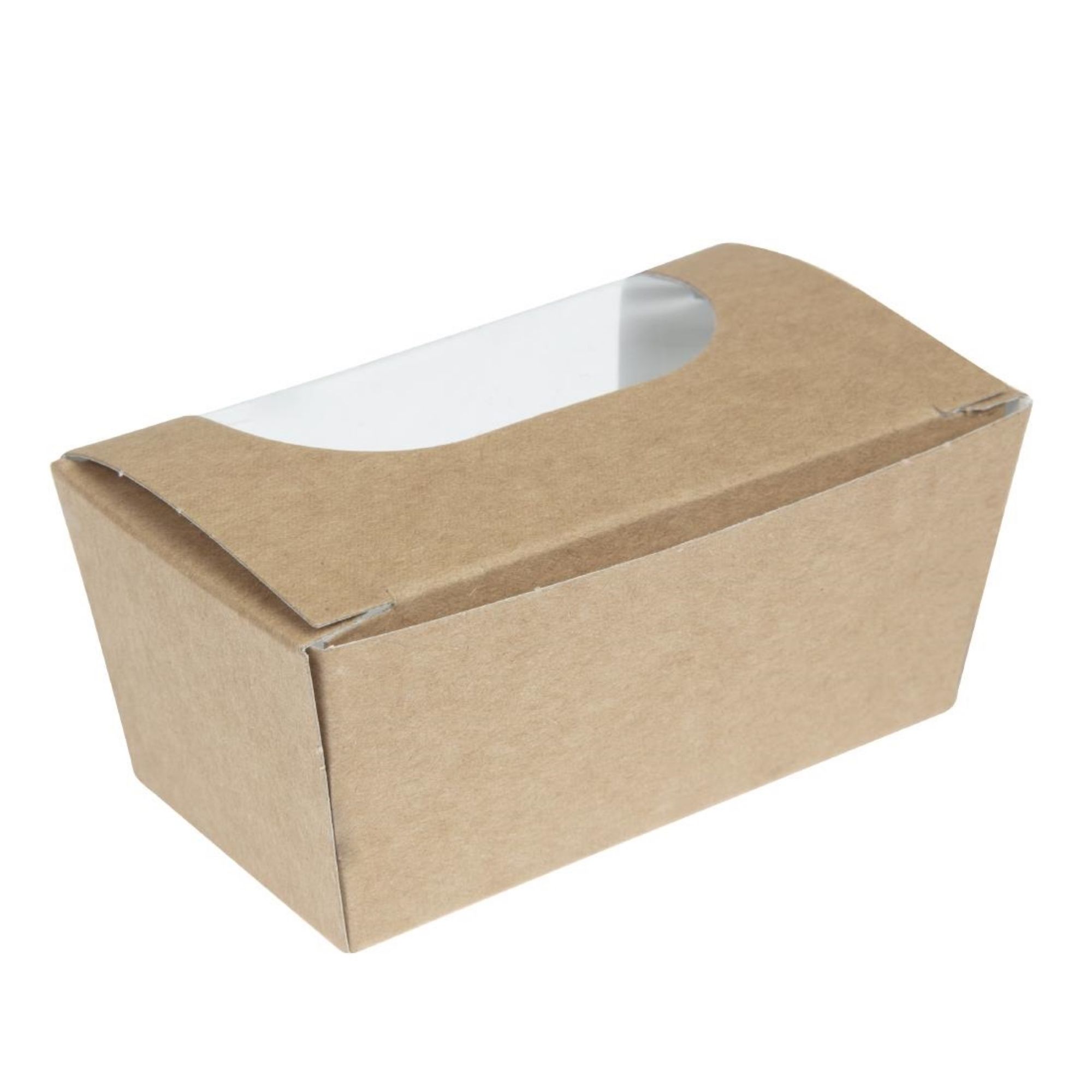 Picture of Colpac Compostable Kraft Cake Boxes with Window Small (500 pack)