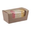 Picture of Colpac Compostable Kraft Cake Boxes with Window Small (500 pack)