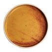 Picture of Olympia Canvas Flat Round Plates Sienna Rust 180mm (6 Pack)