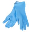 Picture of Jantex Latex Household Gloves Blue Small
