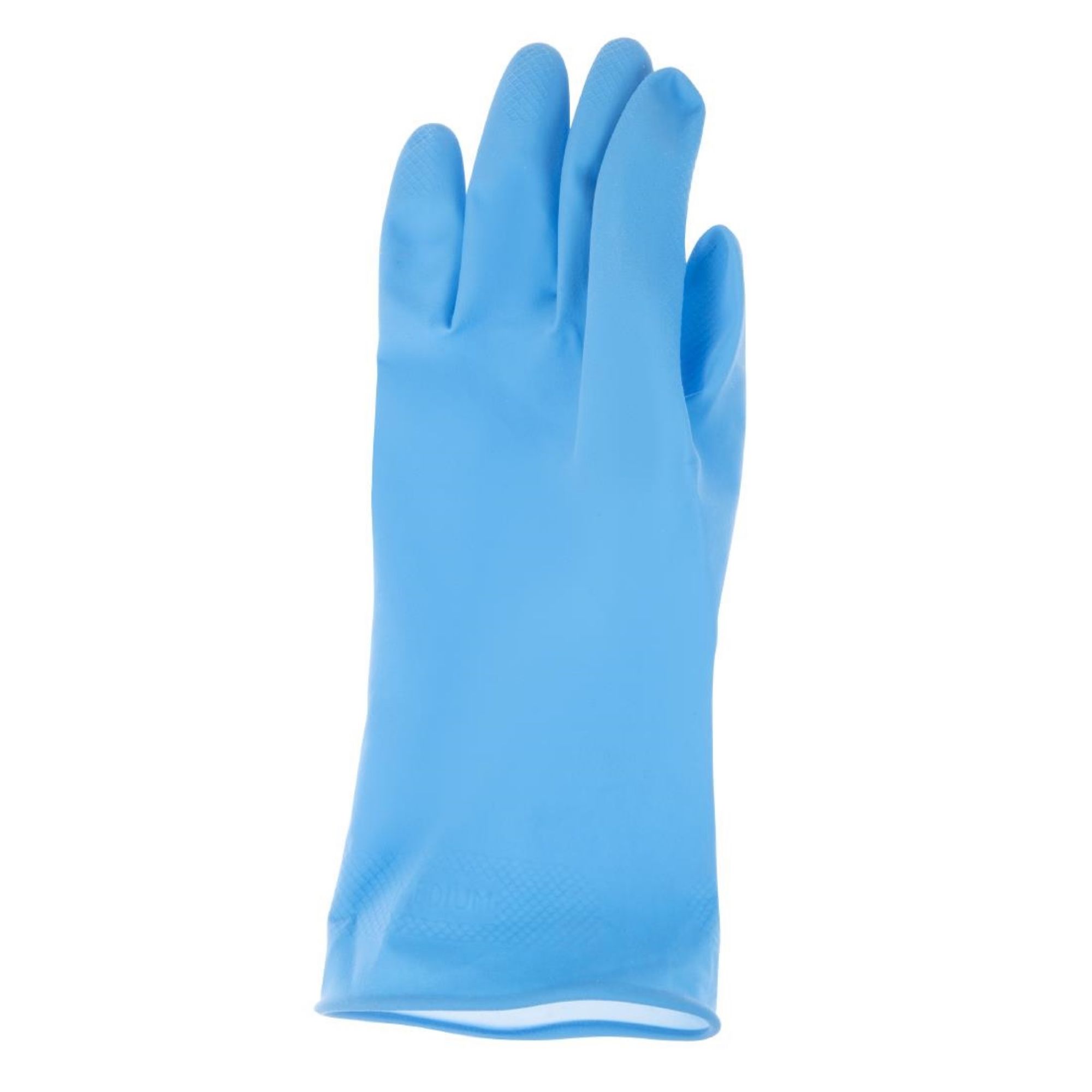 Picture of Jantex Latex Household Gloves Blue Small