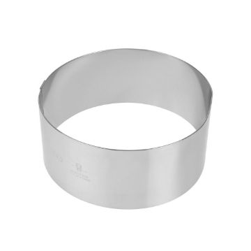 Picture of Matfer Bourgeat Stainless Steel Mousse Ring 140 x 60mm