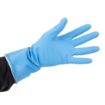 Picture of Jantex Latex Household Gloves Blue Small