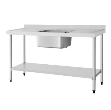Picture of Vogue Single Sink with Double Drainer 1500mm