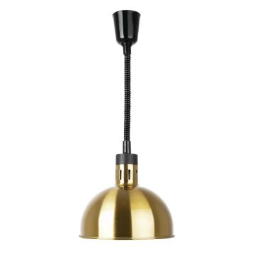 Picture of Buffalo Retractable Dome Heat Shade Pale Gold Finish