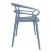 Picture of Bolero Mateo Café Chairs Slate Blue (2 pack)