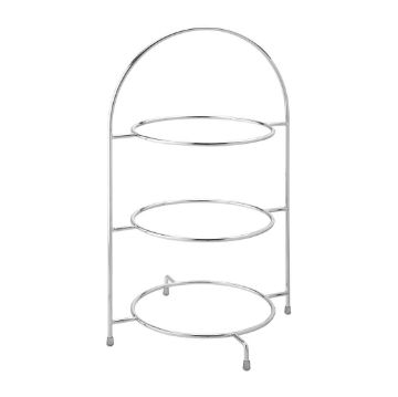 Picture of Utopia Chrome Three Tier Cake Stand 270mm