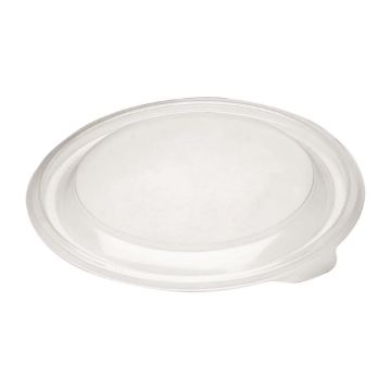 Picture of Fastpac Small Round Food Container Lids 375ml / 13oz (500 pack)