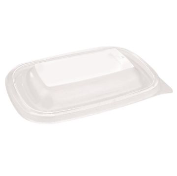 Picture of Fastpac Small Rectangular Food Container Lids 500ml / 17oz (300 Pack)