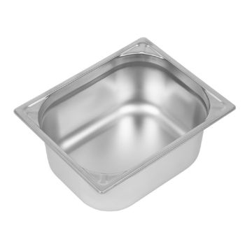 Picture of Vogue Heavy Duty Stainless Steel 1/2 Gastronorm Tray 150mm