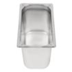 Picture of Vogue Heavy Duty Stainless Steel 1/3 Gastronorm Tray 200mm