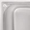 Picture of Vogue Heavy Duty Stainless Steel 1/3 Gastronorm Tray 200mm