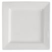 Picture of Olympia Lumina Square Plates White 265mm (4 pack)