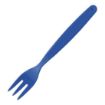 Picture of Olympia Kristallon Polypropylene Forks Blue (12 Pack)