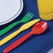 Picture of Olympia Kristallon Polypropylene Spoons Green (12 pack)