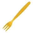 Picture of Olympia Kristallon Polypropylene Forks Yellow (12 pack)