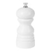 Picture of Olympia Salt Or Pepper Grinder White Hevea Wood 125mm