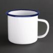 Picture of Olympia Large Enamel Soup Mugs 670ml (Pack of 6)