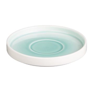 Picture of Olympia Fondant Saucers Mint 155mm (6 pack)