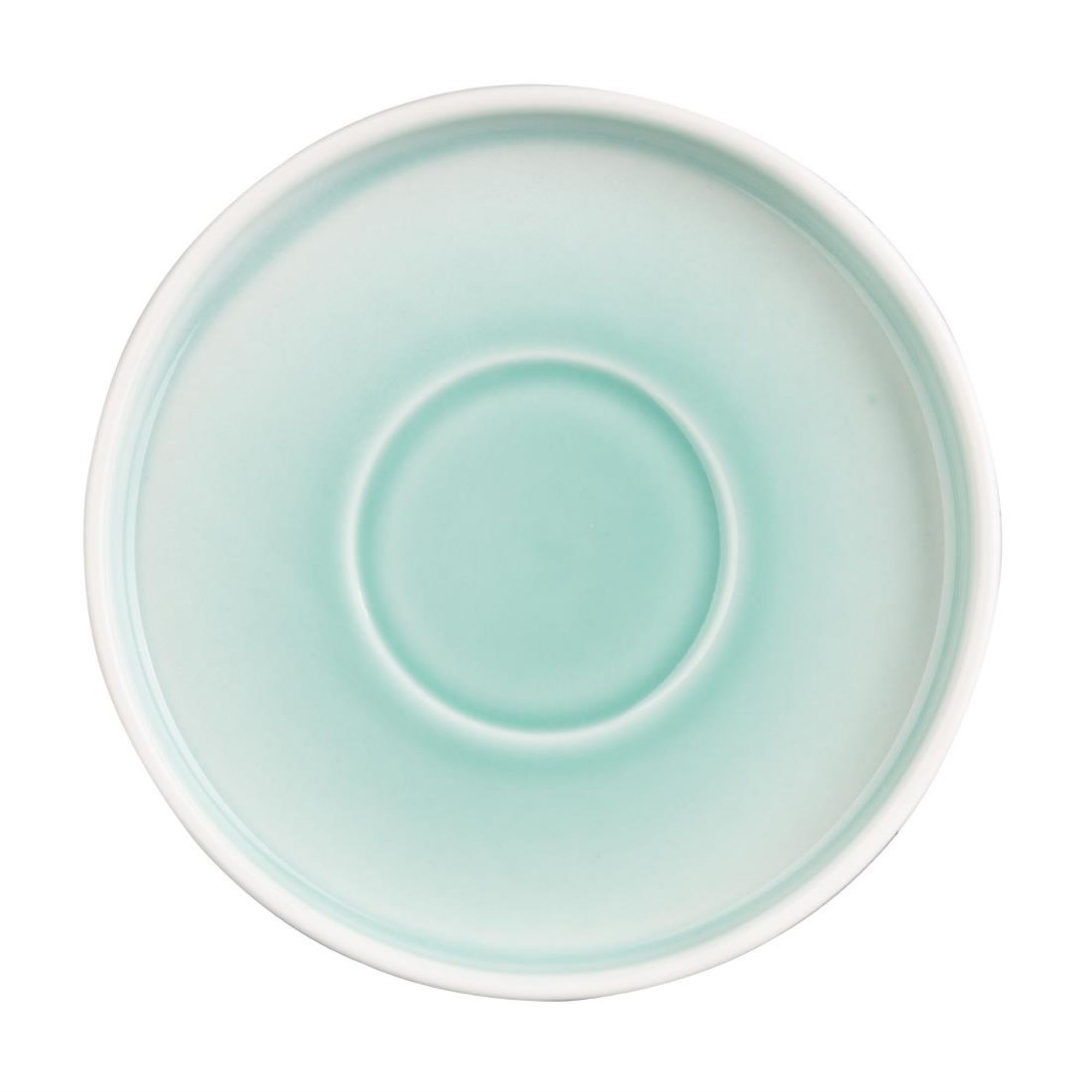 Picture of Olympia Fondant Saucers Mint 155mm (6 pack)